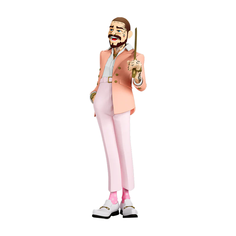The Legend of Malone Collectible Statue